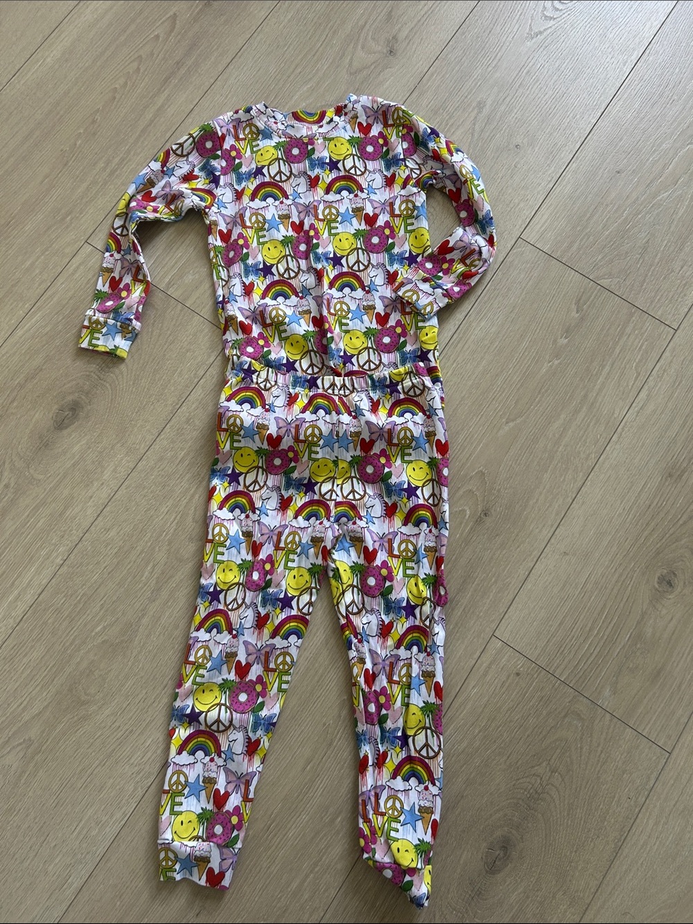 Noomie x byjordana Girl Icon Drips Long Sleeve Pajama Set